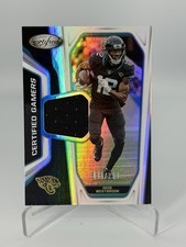 2019 Certified Football Gamers #CG-DW Dede Westbrook Patch SP /299 Jaguars