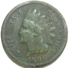 1890 Indian Head Cent - Metal Detecting Find - #2477