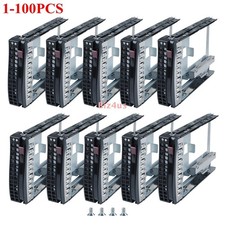 Lot Supermicro G5.5 Tool-Less 3.5" to 2.5" Converter Drive Tray MCP-220-00118-0B