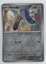 Honedge Reverse Foil Pokemon Scarlet & Violet Paradox Rift PAR #130