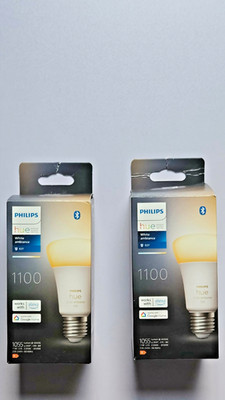 2x Philips Hue White Ambiance E27 1100lm Bluetooth Zigbee B-Ware