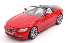 Modellino auto scala 1:24 BMW Z4 2010 RED diecast modellismo statico