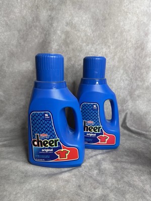 (2) CHEER Liquid DETERGENT COLOR GUARD 16 LOADS 50 Fl Oz