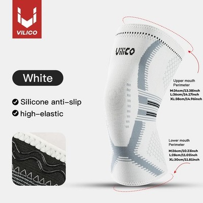 Compression Knee Support Sleeve Elastic Brace Pad Sports Gym Protector
