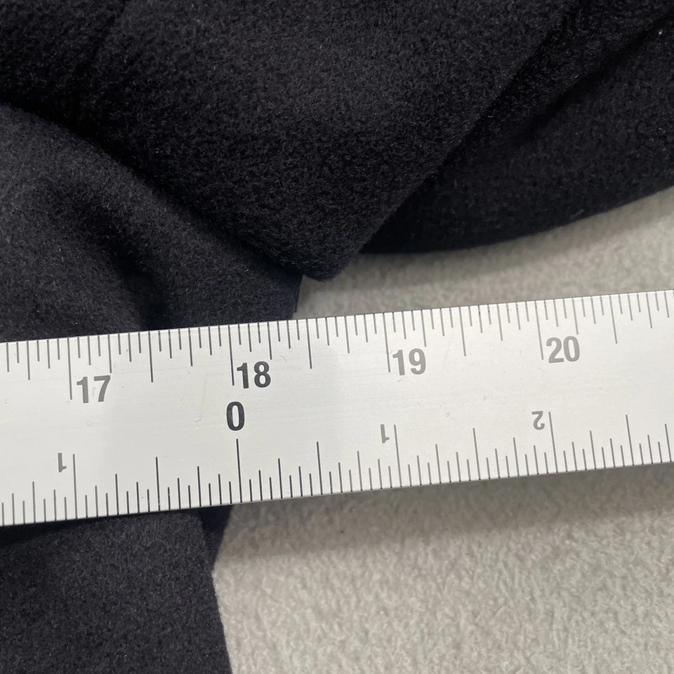 Vintage Navy Army Wool Trench Coat Mens Size 36 R Blue Pea Coat Double Breasted - Image 4 of 4