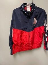 Hello Kitty x Team USA Girls Youth Polyester Vintage Warm Up Jacket Size XS 4/5