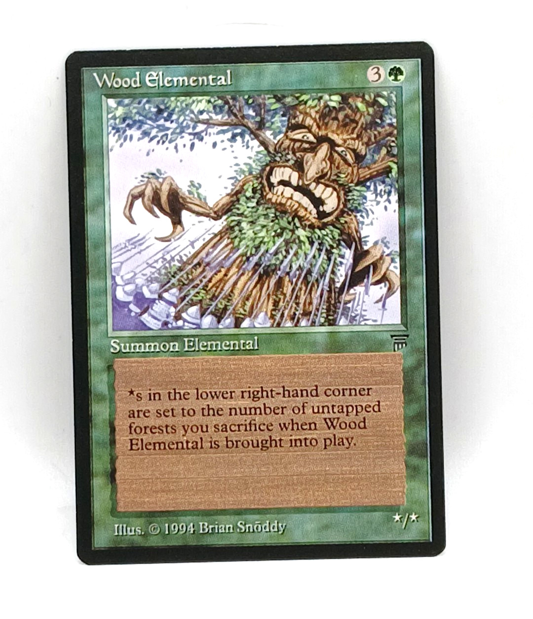 MTG Legends Wood Elemental NM