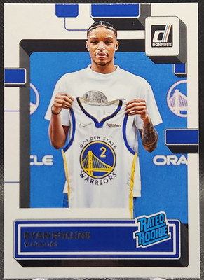 2022-23 Panini Donruss Ryan Rollins RC #244 Golden State Warriors *Buy 2 Get 1