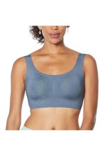 Rhonda Shear Women's Invisible Body Bra w/ Removable Pads Denim