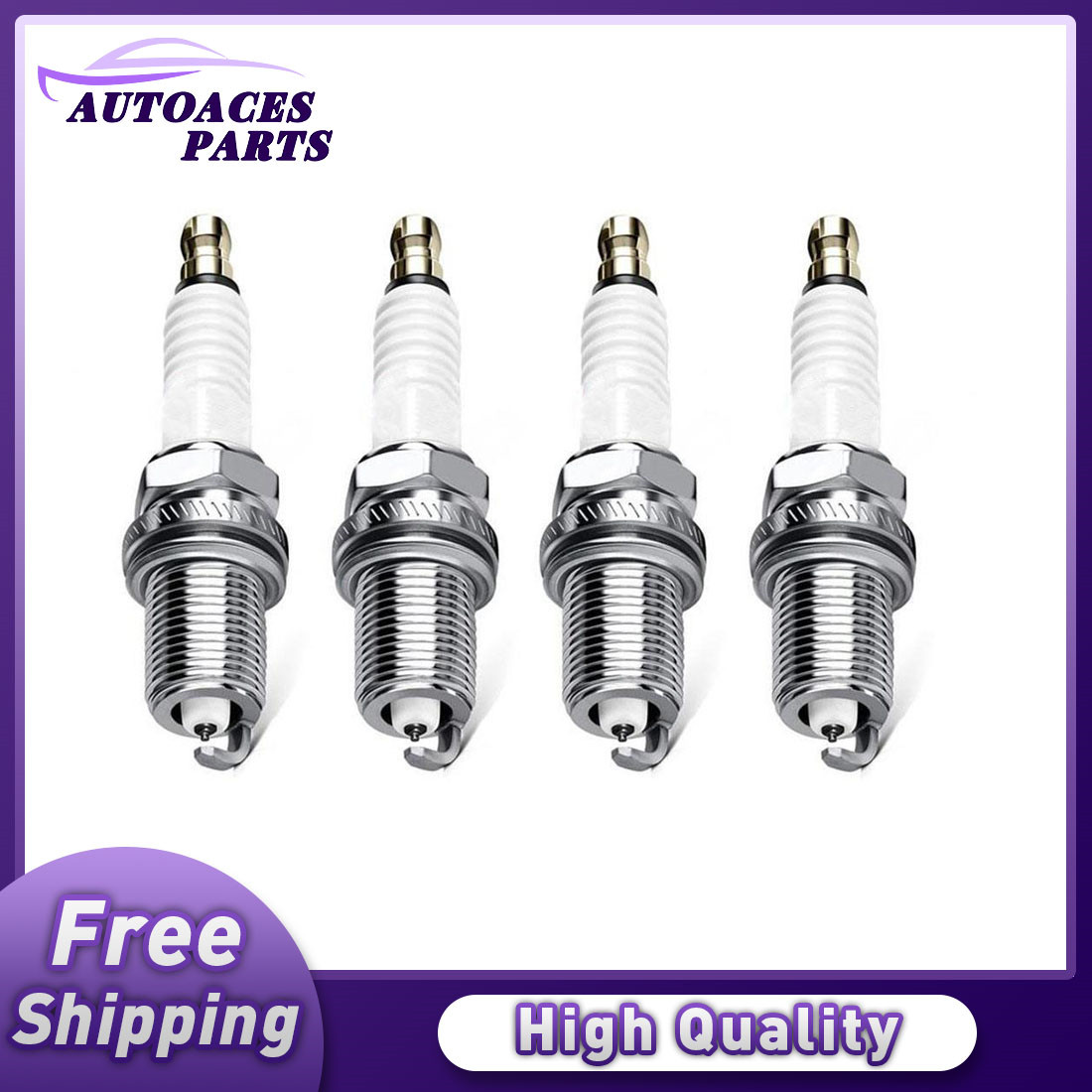 Champion Spark Plug 4pcs Spark Plug for Alfa Romeo Giulia 2017