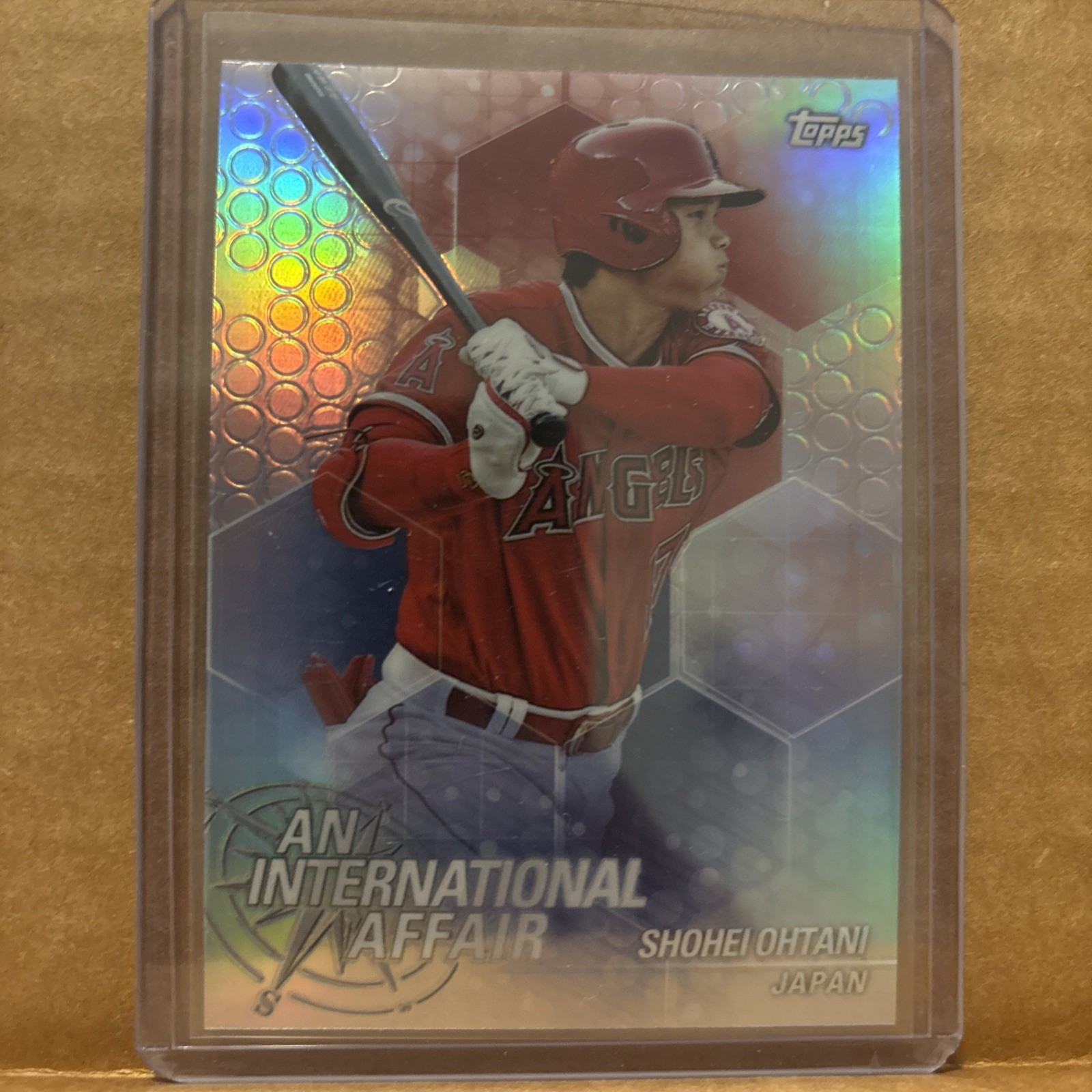 2018 Topps Update - Shohei Ohtani An International Affair Rookie Insert RC IA-SO