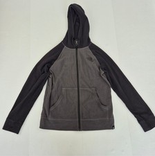 THE NORTH FACE Hoodie Large 12-13 Years Grey Boys Full Zip Casual Jumper