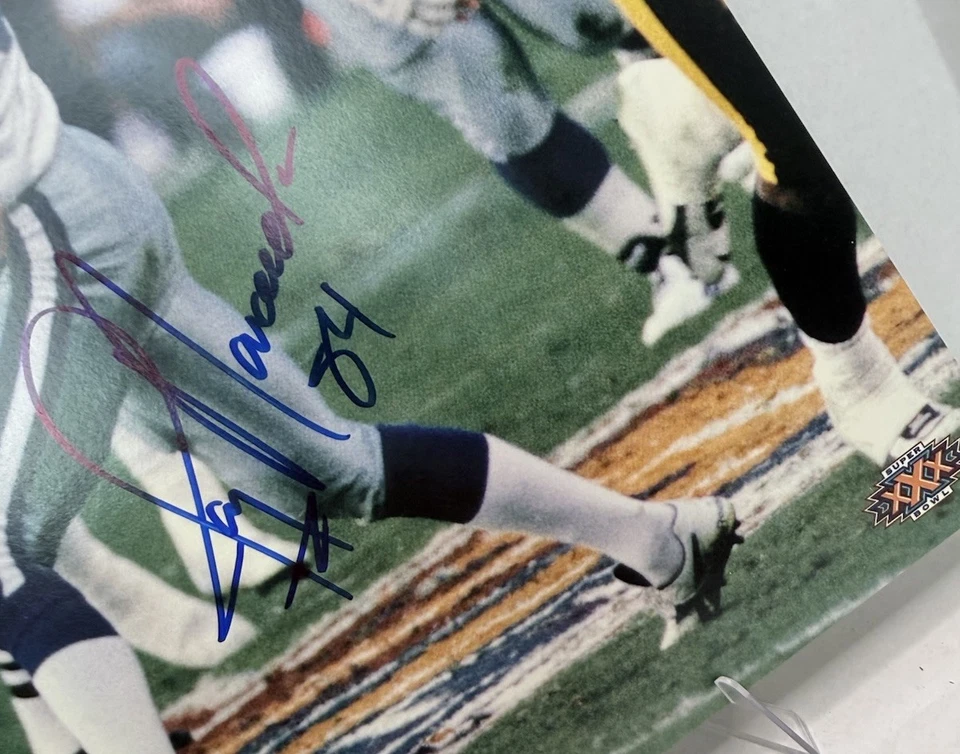 Jay Novacek 8X10Autograph Superbowl XXX Photo Dallas Cowboys JSA Authenticated ￼ - Image 2 of 3