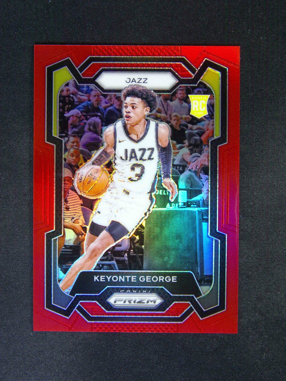 2023-24 Panini Prizm Keyonte George #127 RC Rookie Red /299