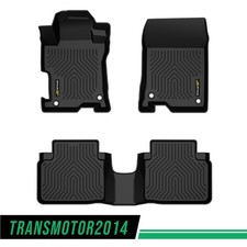 All Weather 3d Tpe Floor Mats Carpets Liner Cover Fit For 2008-2012 Honda Accord