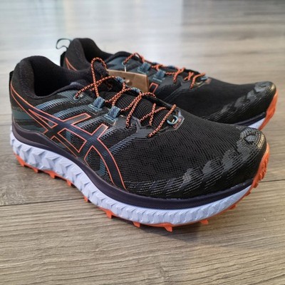 Size 9 - ASICS Trabuco Max Black/Nova Orange