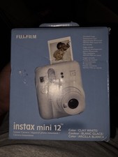 Fujifilm Instax Mini 12 Instant Camera - Clay White 16806274