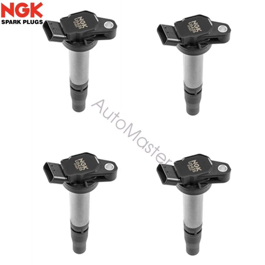NGK Ignition Coils ×4 90919A2005 OEM for Toyota Camry Avalon Lexus ES300H 2.5L Foto 2 de 4