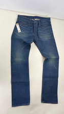 Freenote Cloth Rios Jeans Washed Indigo Made in USA Slim Straight NWT