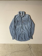 Vintage 70s Levis Orange Tab Western Shirt Size M