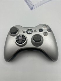 Xbox 360 Wireless Controller Silver Model 1403 Special Edition Tested/cleaned
