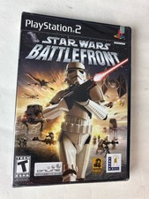 STAR WARS BATTLEFRONT PLAYSTATION 2 PS2 2004 BLACK LABEL NEW SEALED