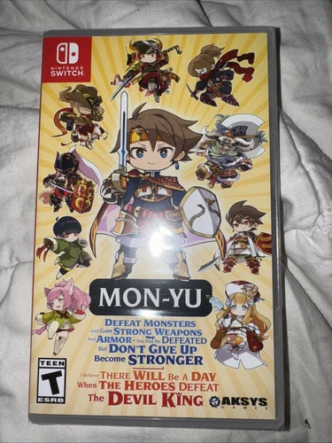 Mon-Yu (Nintendo Switch, 2021) Brand New Factory Sealed