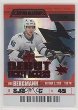 2019 Upper Deck Credentials Debut Ticket Access Red 12/99 Lean Bergmann #117 8eo
