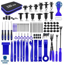 330 Piece Trim Removal Tool Kit Auto Push Pin Clip Set Pliers Pry Tool Car Panel 330 Piece Trim Removal Tool Kit Auto Push Pin Clip Set Pliers Pry Tool Car Panel