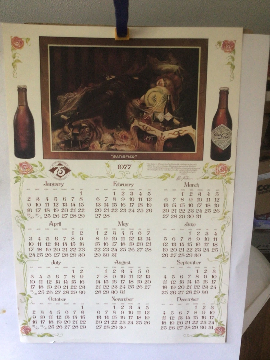 Original Coca-Cola Calendars for sale | eBay