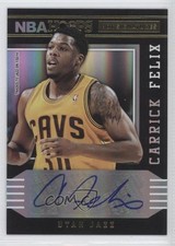 2014-15 NBA Hoops Hot Signatures Carrick Felix #28 Auto r7o