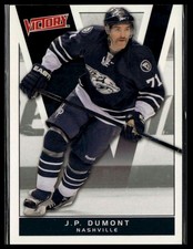 2010-11 Upper Deck Victory #106 J.P. Dumont Nashville Predators