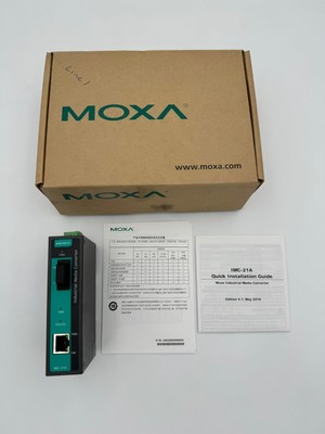 NEU MOXA IMC-21A-S-SC INDUSTRIEWANDLER