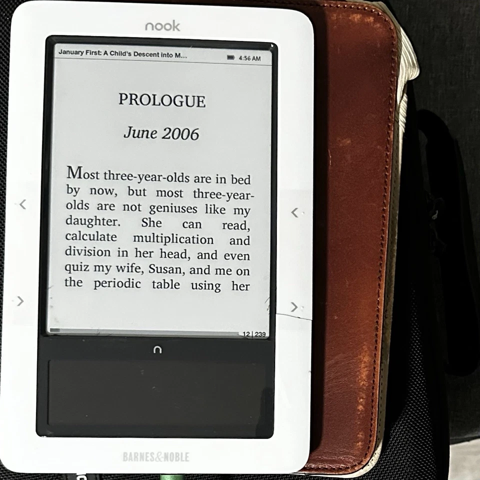 Barnes & Noble  3G Wi‑Fi Nook E‑Book Reader - Working but Needs New Battery - Image 3 of 4