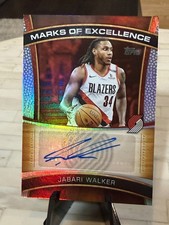 2025-26 Topps Basketball - Marks of Excellence Autograph - Jabari Walker ME-JWA