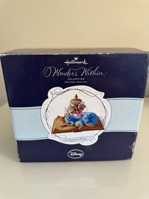 #ad #ad New 2014 Hallmark Disney Aladdin water globe The Wonder Within $199.00