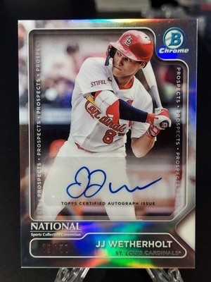 JJ WETHERHOLT 2025 Bowman Chrome National Silver Pack Refractor