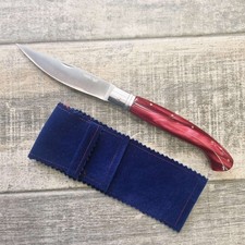 COLTELLO 24,5 CM SARDEGNA SARDO arburesa Pusceddu MANICO IN resina pigmentata