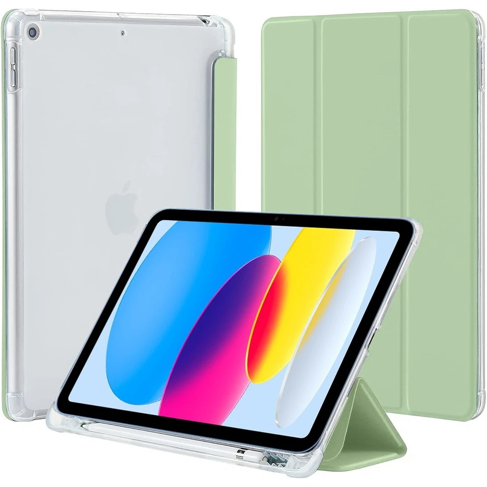 Coque pour iPad A16 iPad Air 10,9/11/13 M2 M3 iPad Pro 11/12,9 avec Porte-Stylet - Photo 4/4
