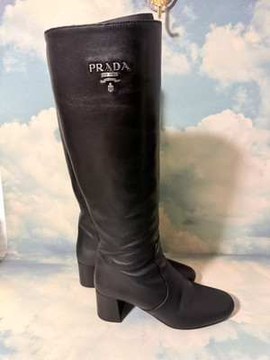 Prada Milano Long Boots Size 5