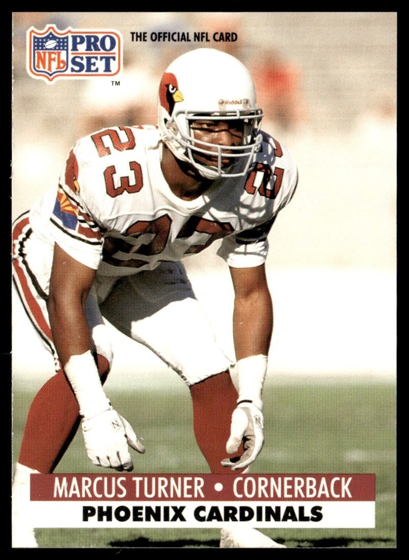 1991 Pro Set Marcus Turner Phoenix Cardinals #269