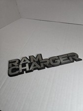 1990-1993 Dodge Ram Charger Side Emblem Logo Badge Plastic