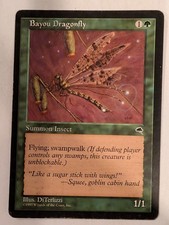 Bayou Dragonfly - Tempest - Magic the Gathering MTG Nice!