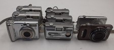 LOT OF 8 Assorted Digital Cameras See Description