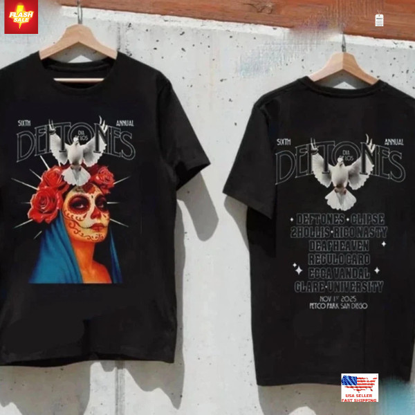 Sixth Annual Dia De Los Deftones Petco Park San Diego November 1st 2025 T Shirt