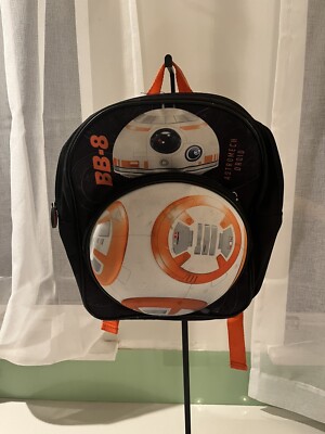 Disney Star Wars BB-8 Droid 12'' Reflective Backpack Pre Owned