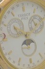 TISSOT PRX QUARTZ STAHL/GOLD HERRENUHR - VOLLKALENDER mit MONDPHASE - um 1980