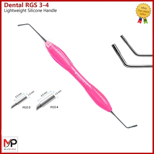 Instrumento dental RGS 1-2 / 3-4 - Mango de silicona - Guía de profundidad para restaurador - Imagen 4 de 16