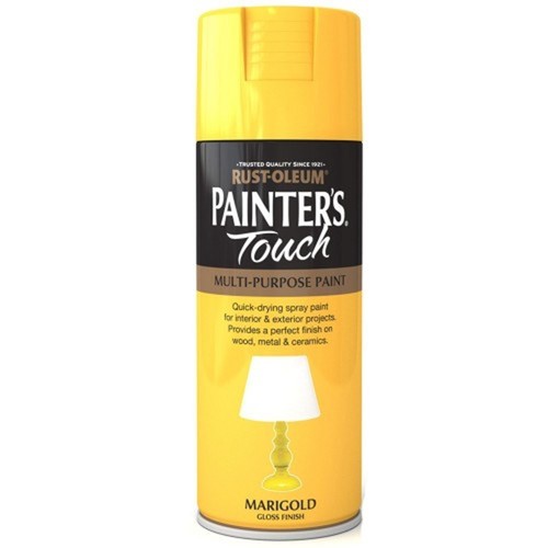 Rust-Oleum Painters Touch Spray Can Paint Gloss Matt Satin + Trigger Spray Gun - Picture 24 of 44