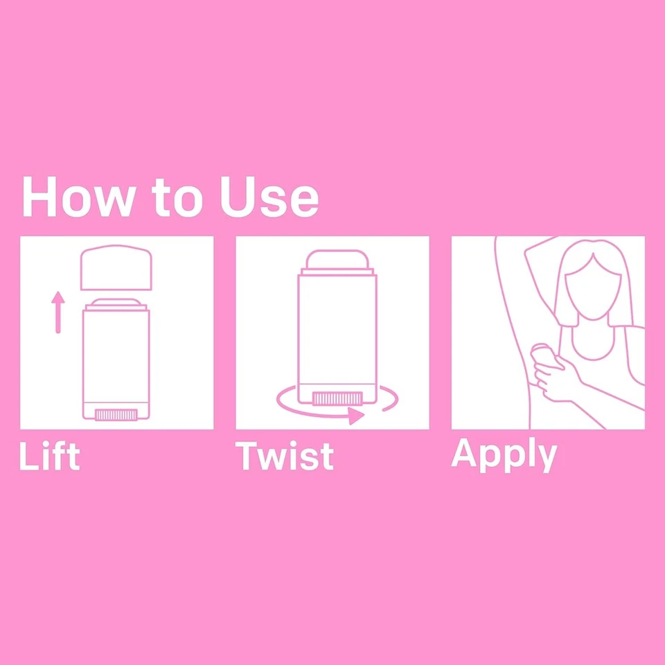 Almay Desodorante Gel Transparente Hipoalergénico Sin Fragancia 2.25 OZ Foto 3 de 4